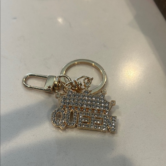 Accessories - Gold and Silver Queen Keychain